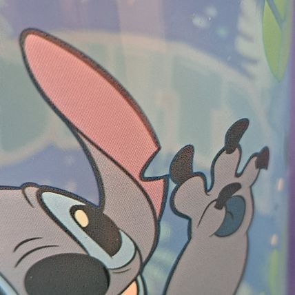 New Disney Lot 2 STITCH Kids CUPS Travel Water Bottle Drink FLip Lid