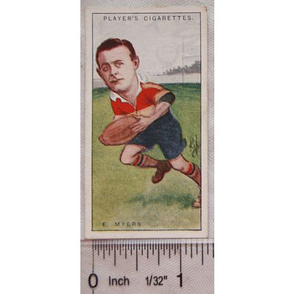 1926 Footballers Caricatures by RIP 42, E. Myers, Bradford & England