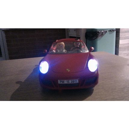PLAYMOBIL PORSCHE 911 SPORTS CAR & SHOWROOM (With 2 Figures) Set 3911