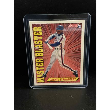 Darryl Strawberry #691 | 1991 Score Baseball Trading Card