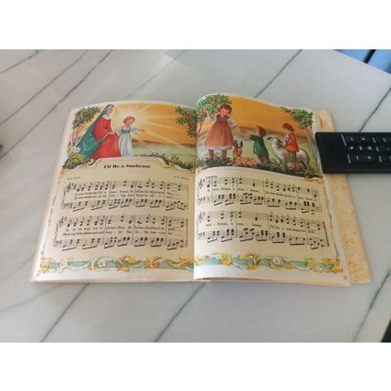 Old Vintage Original Little Golden Book Of Hymns (H) Eighth Edition 1947
