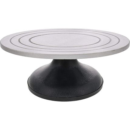 US Art Supply Large 12" Diameter Sculpting Wheel- Heavy Duty All Metal Construct