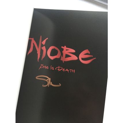 Stranger Comics Niobe Vol. 1 & 2 Trade Paperback Set Signed by Sebastian Jones
