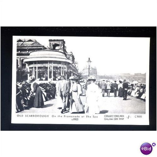 Yorkshire SCARBOROUGH Spa Promenade Postcard by Collectorcard (C1880)