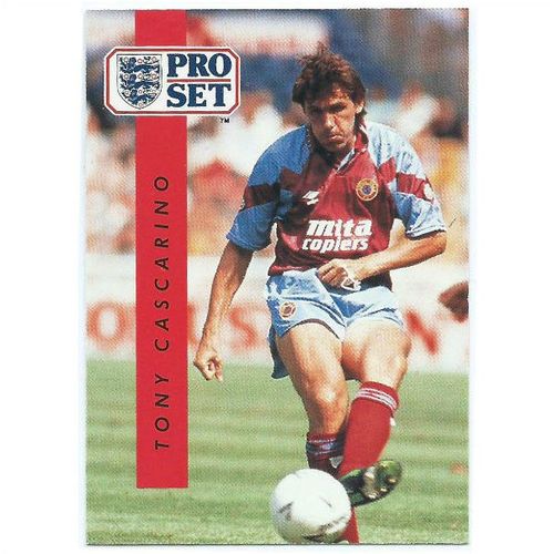 1990/1991 Pro Set Footbal - #25 - Tony Cascarino