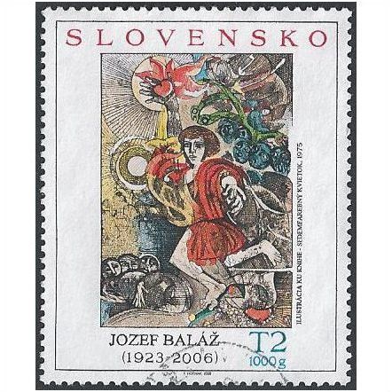 Slovakia Mi 593: Illustration from the Book Seven-coloured Flower (Jozef Baláž).