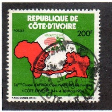 CIV 1984 200F 'AFRICAN CUP OF NATIONS' FINE USED (EBID33-317)