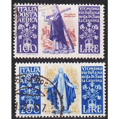 ITALIEN ITALY [1948] MiNr 0744-45 ( O/used )