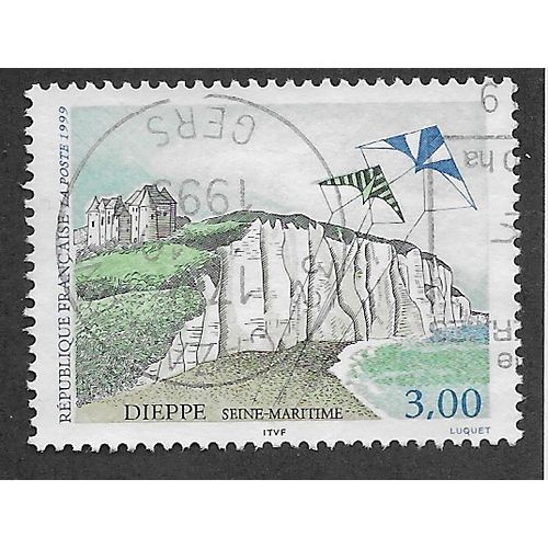 FRA 1999 3F 'TOURISM - DIEPPE CASTLE' FINE USED (EBID55-849)