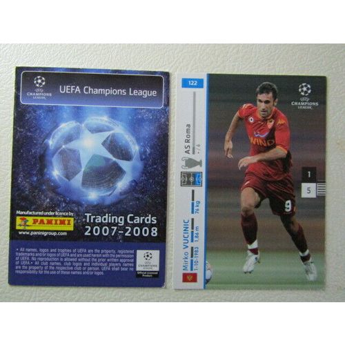 Panini UEFA 2007-2008 Champions League Football Card Variants (ef1)