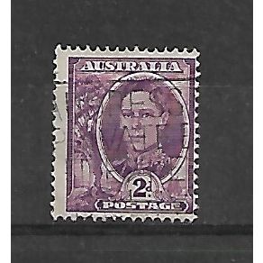 Australia.SG205 2d King George VI (Bright Purple).Fine Used.Sep20