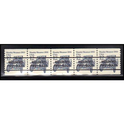 2132b 12c Stanley Steamer Very Fine MNH Dry Gum PNC 1/5 X2088