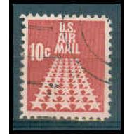 Used C72 10c 50 Stars Runway Fine WA0838