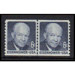 1401 6c Dwight Eisenhower Fine MNH CLP W1662