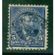 Used 281 5c Ulysses S. Grant Fine M04811