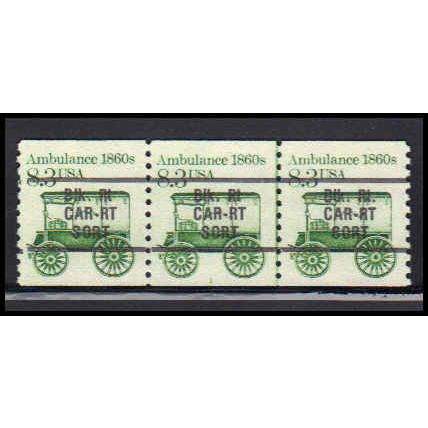 2128a 8.3c Ambulance Fine MNH Dry Gum PNC 1/3 Gap 2L PA2602