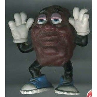 1987 California Raisins Dancin Raisin PVC Figure
