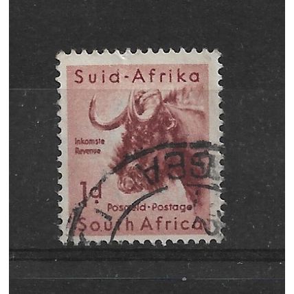 SouthAfrica.SG152 1d Black Wildebeest.Fine Used.Sept21g