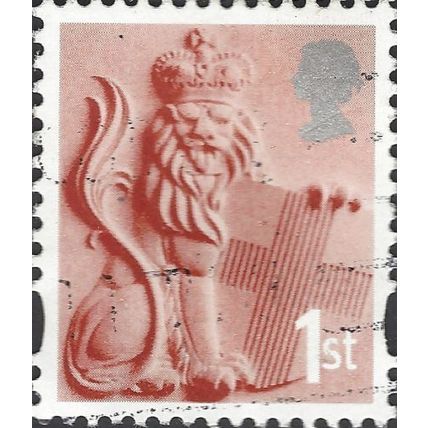 ENGLAND, Crowned Lion, pink-brown 2003, 1st, #3