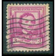 Used 986 3c Edgar Allan Poe Fine M10419
