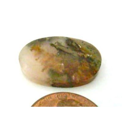 Golden Plume Agate Freeform Gemstone Cabochon 283