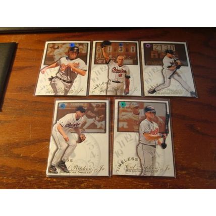 1995 Fleer, 2-Opened Packs, CAL RIPKEN Jr, Enduring/Timeless