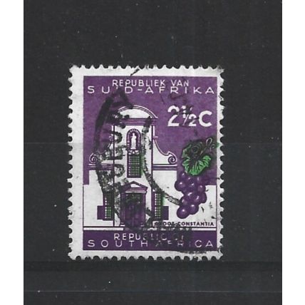 SouthAfrica.SG202 2 1/2c Groot Constantia.Variety Unchecked.Fine Used.Aug25v