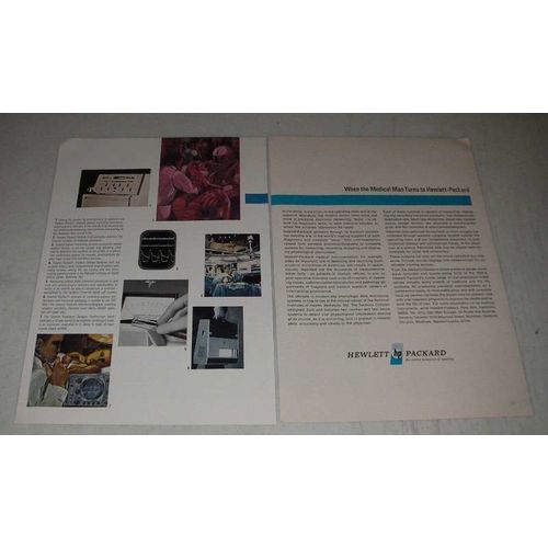 1965 Hewlett-Packard Medical Instruments Ad - The Medical Man Turns To