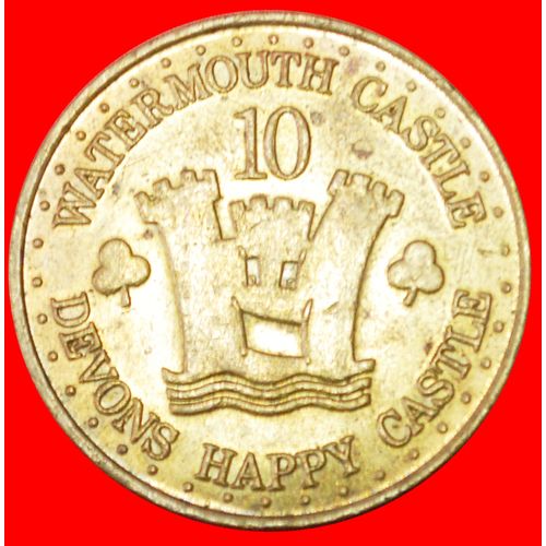 CASTLE: GREAT BRITAIN ★ 10 GNOLDS MINT LUSTER! LOW START ★ NO RESERVE!
