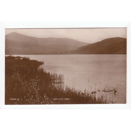 Quellyn Lake Snowdonia RP Postcard 87933