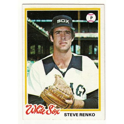 1978 Topps baseball card 493 Steve Renko – White Sox