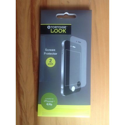 Tortoise look IPhone 4/4S Screen Protector 2 Pack