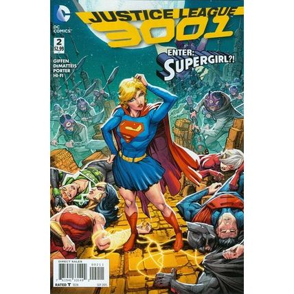 Justice League 3001 (Vol 1) # 002 NM MODERN AGE COMICS