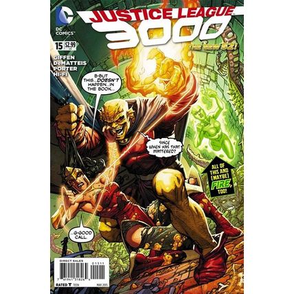 Justice League 3000 (Vol 1) # 015 NM MODERN AGE COMICS