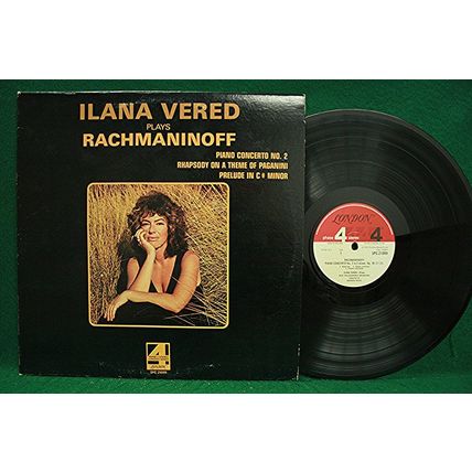 Ilana Vered/Davis/Vonk - Ilana Vered Plays Rachmaninoff - SPC 21099 - EX-