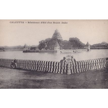Calcutta Residence d'Ete d'un Rajah Antique Postcard
