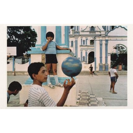 Tehuantepec Mexican Atlas Geography Mexico Spinning Globe Earth Postcard