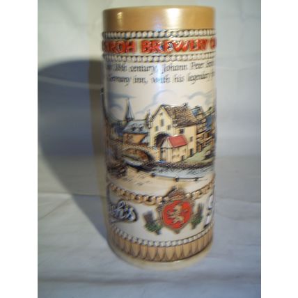 Ceramarte Stroh's Brewing Company Heritage Series 2 Beer Stein Mug