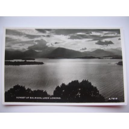 Balmaha, Loch Lomond - Sunset. Near Drymen, Balloch etc. Best of All – J B White