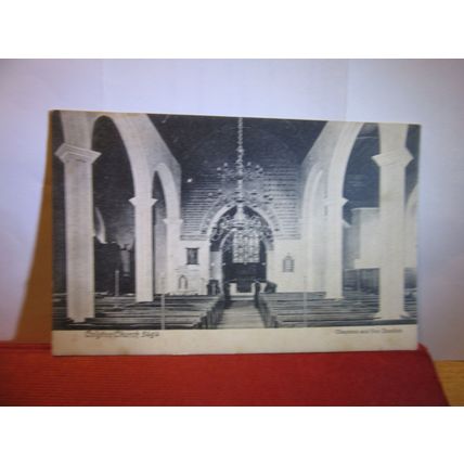 COLYTON CHURCH, Devon unused antique postcard by Chapman of Dawlish =