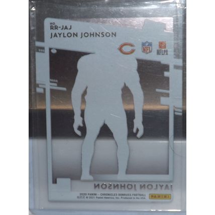 2020 Panini Chronicles JAYLON JOHNSON (Bears) Donruss Rated Rookie #RR-JAJ