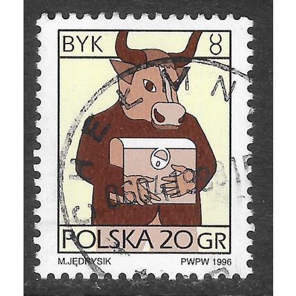 POLAND 1996 ZODIAC SIGN TAURUS BYK CHEST TOOLBOX USED
