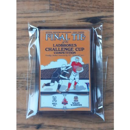 2010-2019 Rugby League Challenge Cup Final Programme fridge magnet collection