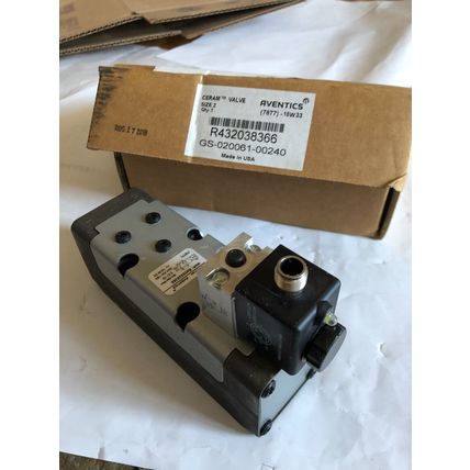 NEW AVENTICS R432038366 CERAM VALVE,GS-020061-00240,EV