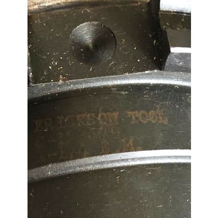 ERICKSON C-123679,C123670,ERICKSON CAT-50 1-1/4" MILLING TOOL HOLDER,1-1/4 EM,AR