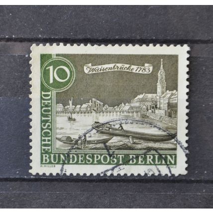 GERMANY (berlin) 1962 SG B214 USED