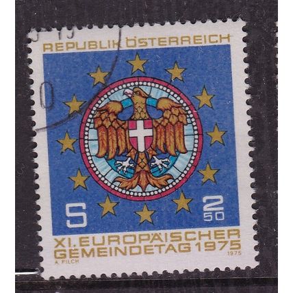 Austria 1975 Stained Glass Window Vienna Town Hall 2.50s Fine Used SG 1733 VGC