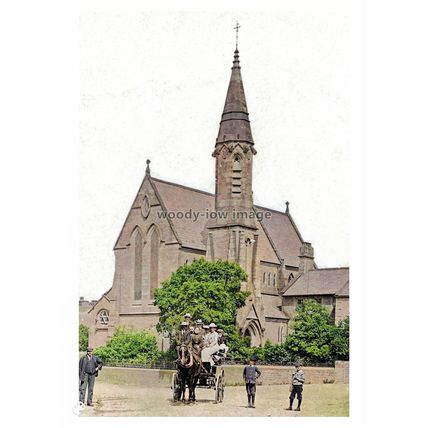 ptc0930 - Bolton le Sands , Roman Catholic Church , Lancashire - print 6x4