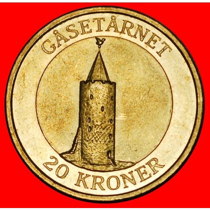 ⰆGOLDEN GOOSE 1871:DENMARK★20 CROWNS 2004★MARGRETHE II 1972★LOW START★NO RESERVE