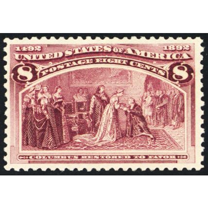 236, Mint VF NH 8¢ - Nice Sound Stamp * Stuart Katz